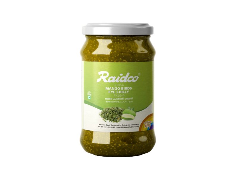 Raidco Mango Birds Eye Chilly Chutney