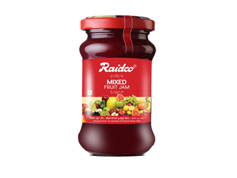 Raidco Mixed Fruit Jam - Glass Bottle